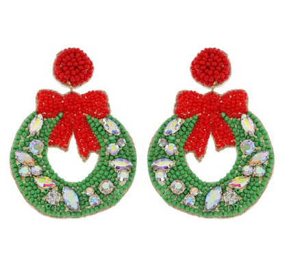 Wreath Earrings