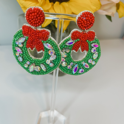 Wreath Earrings